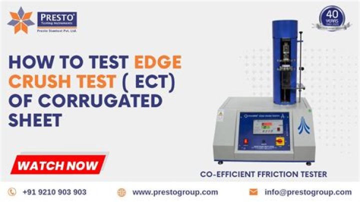 Edge crush test (ECT) - How To Discuss