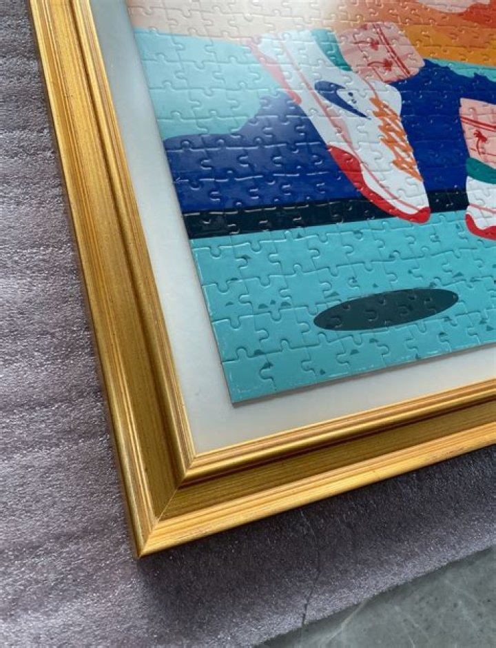 How To Frame A Puzzle