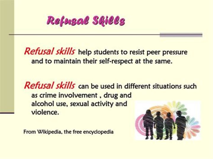 Refusal Skills Definition - How To Discuss